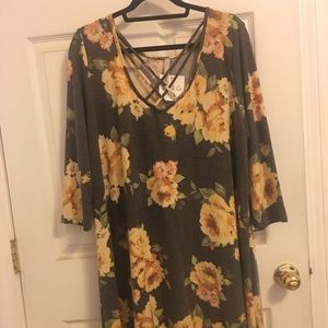 Mulvane Lattice Knit Dress